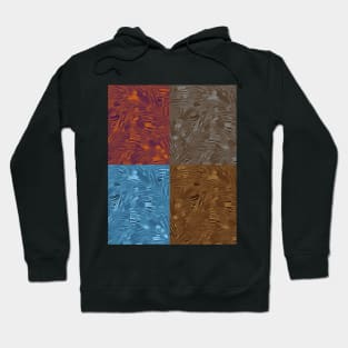 Leaves abstract slides Hoodie